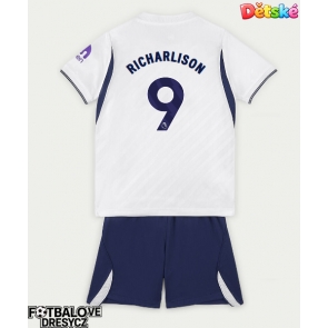 Tottenham Hotspur Richarlison #9 Dětské Domácí dres komplet 2026-27 Krátký Rukáv (+ trenýrky)